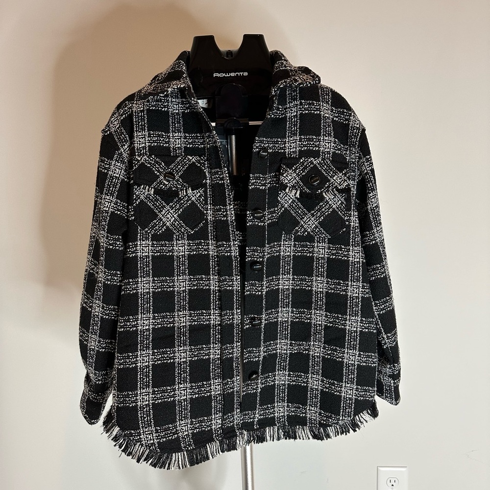 House of Harlow 1960 Collared Twill Jacket